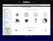 Tablet Screenshot of galdrnet.com